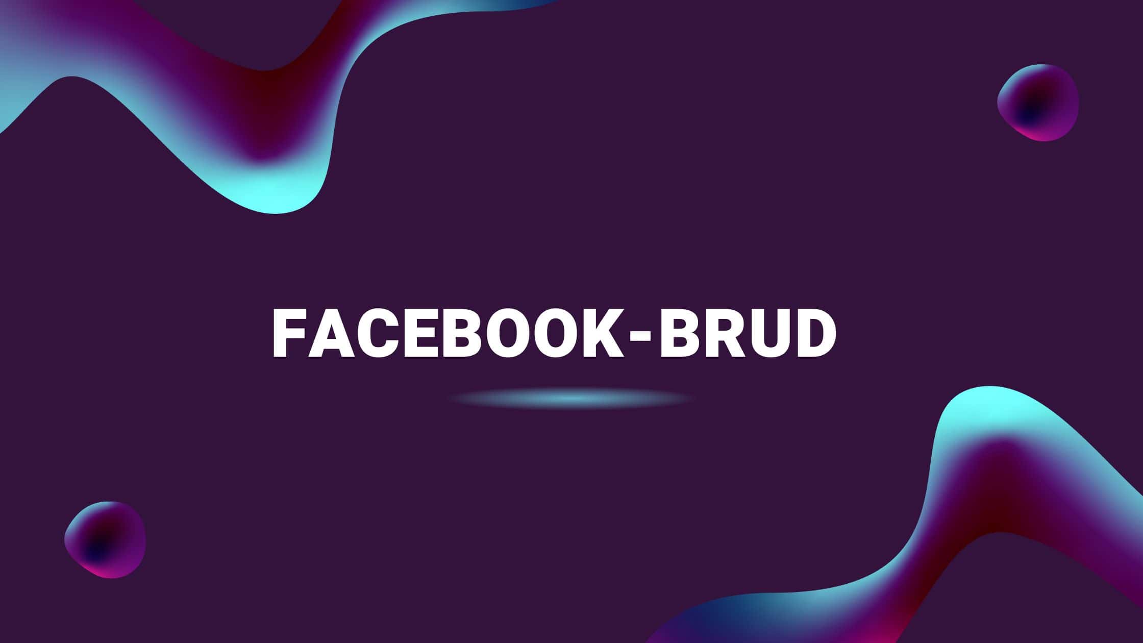 Facebook-brud