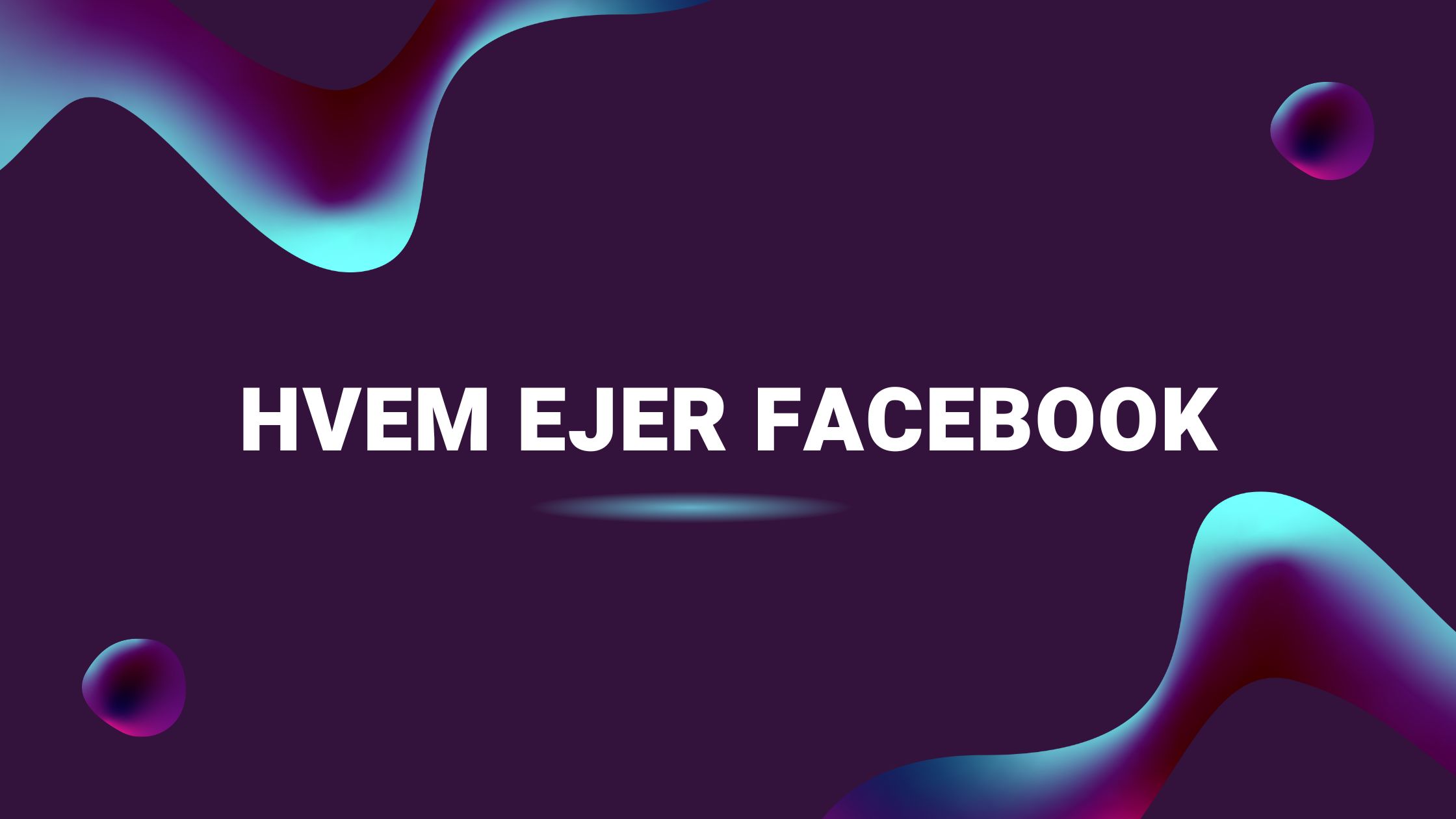 Hvem ejer Facebook