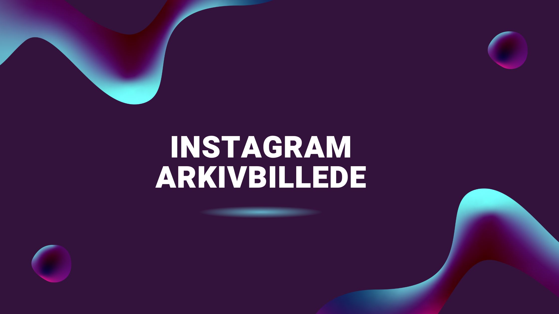 Instagram Arkivbillede